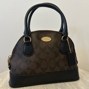 Coach Mini Sierra Satchel in Signature Canvas